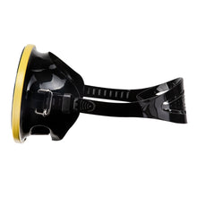 Load image into Gallery viewer, Hydra Oval Dive Mask - Black Silicone/Yellow
