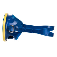 Load image into Gallery viewer, Hydra Oval Dive Mask - Cobalt/Yellow
